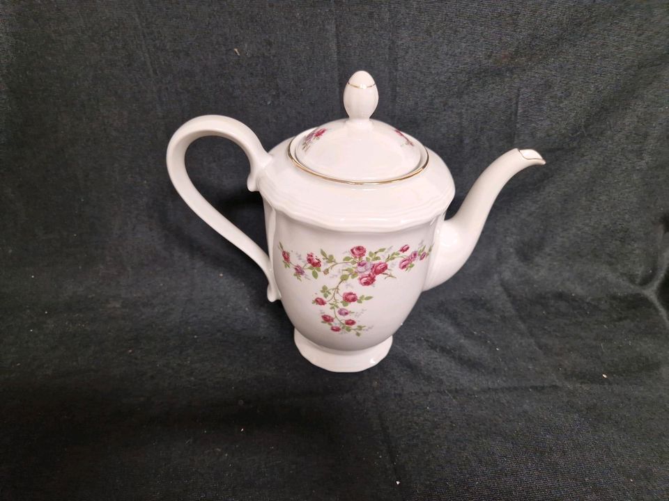 Rheinkrom Kaffeekanne, Blumen