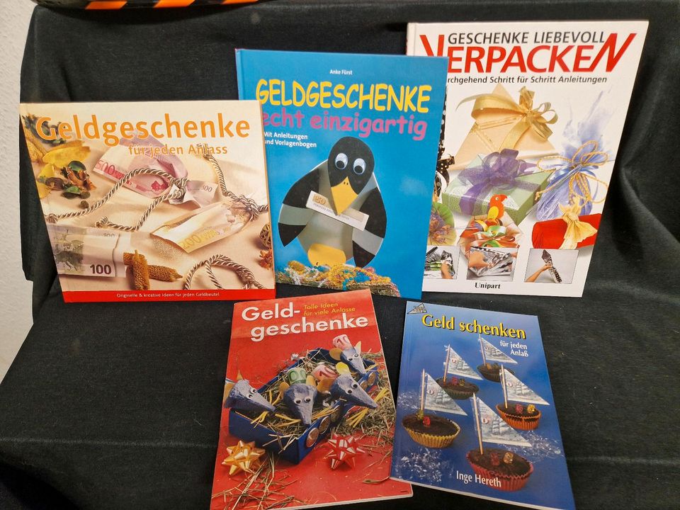 Geld Geschenke, Bücher,