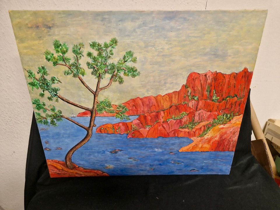 Bild Gemalt, Bucht