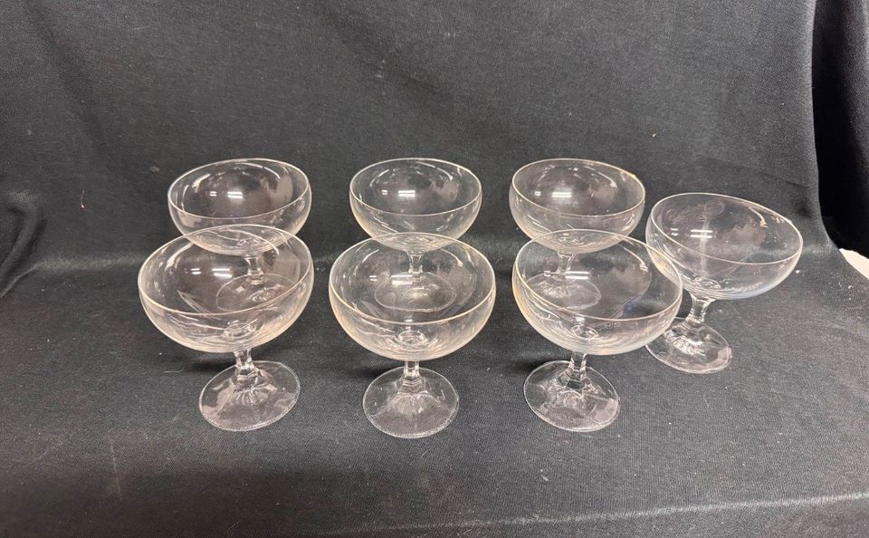 7x Champagner Gläser Sektkelch