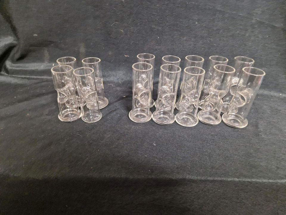 Schnapsgläser, 14 Stück