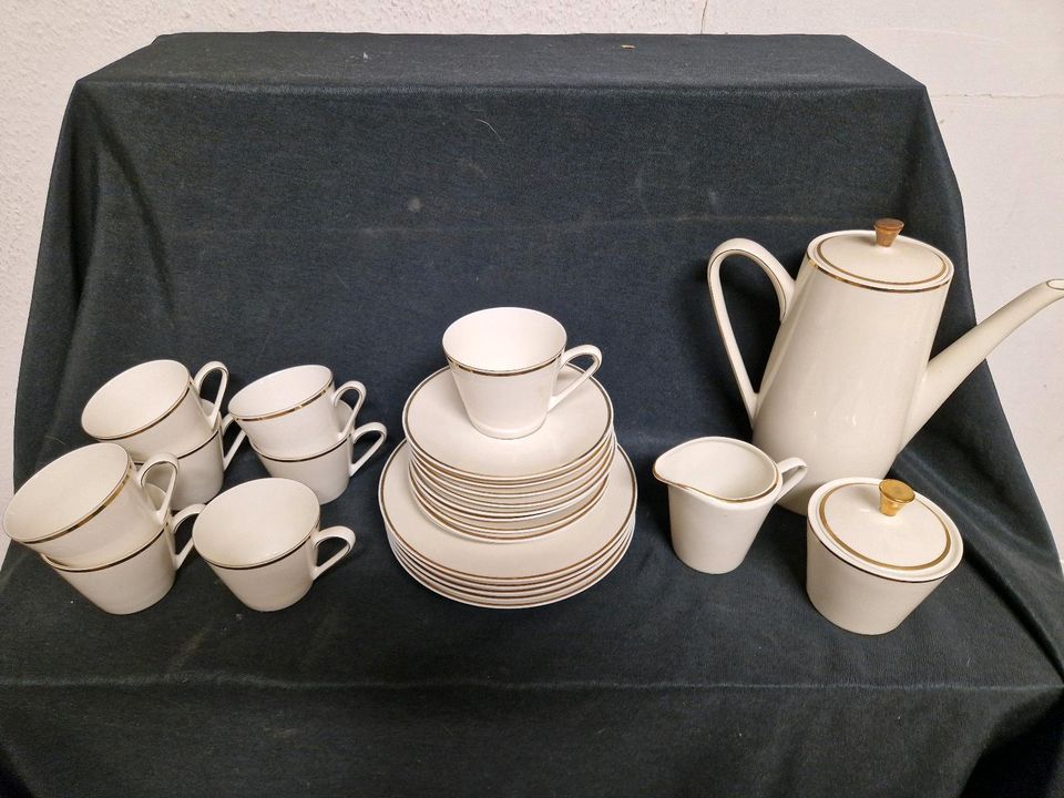 Bavaria, Jaeger , Geschirr Goldrand, Kaffeetassen