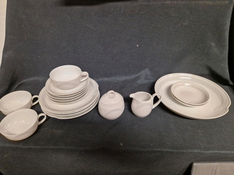 Kaiser Visby , Teetassen, Kuchenteller, Gebäckschale