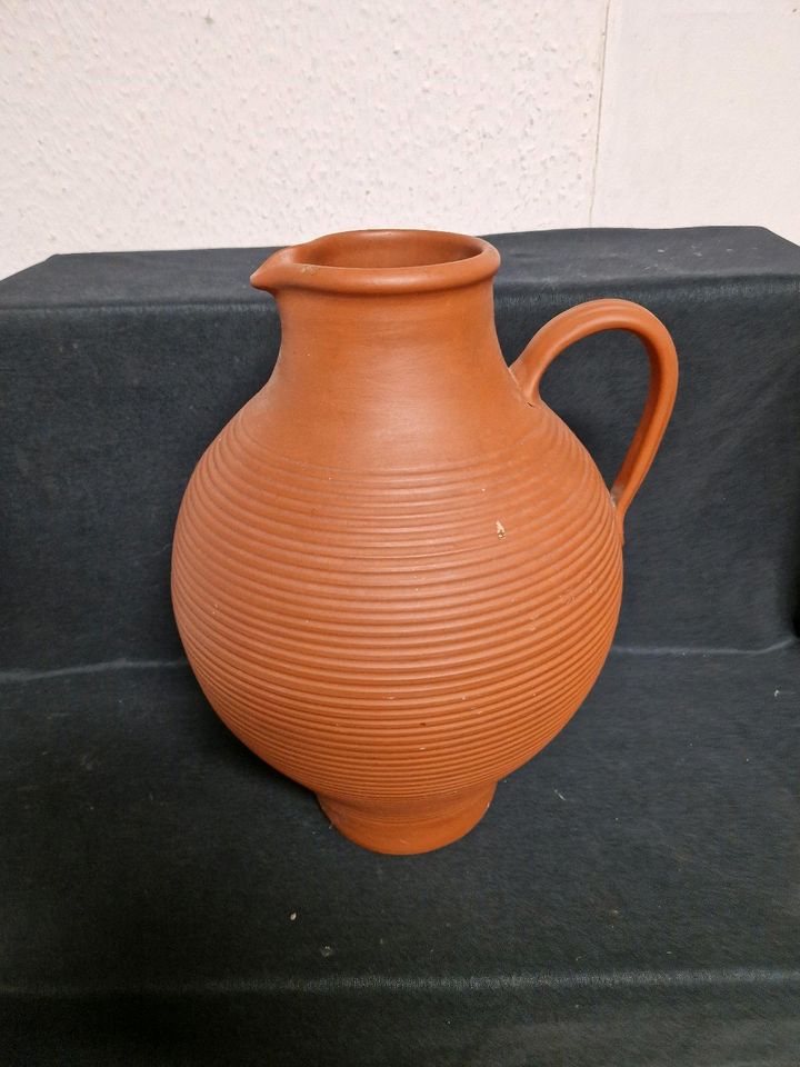 Bodenvase , Braun, Terrakotta