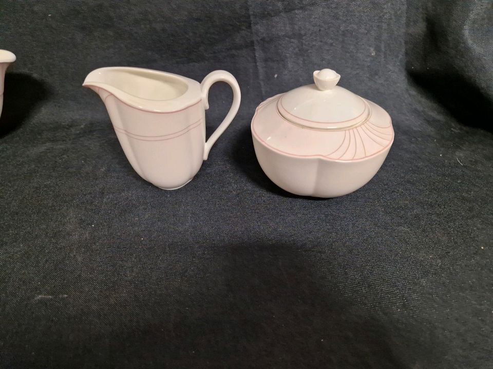 Villeroy und Boch Palatino , Zuckerdose, Milchkännchen