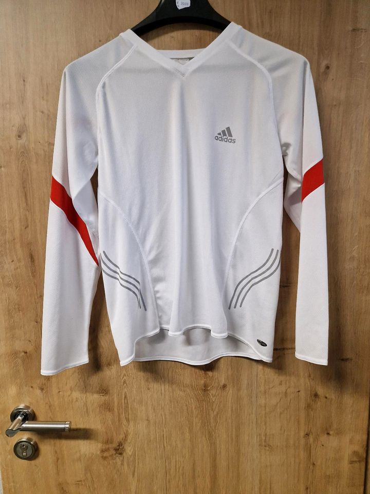 Adidas, Trikot Weiß Damen, Gr 40 langarm