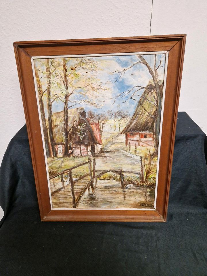 Bild Gemalt , L Schultze,