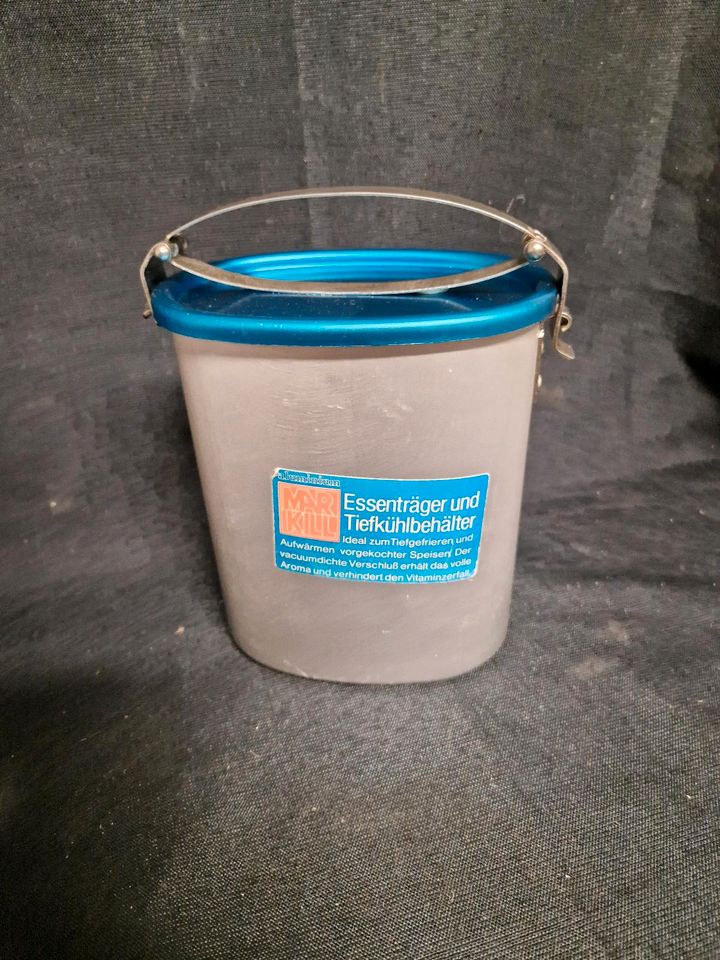 Essenträger und Tiefkühlbehälter, Aluminium