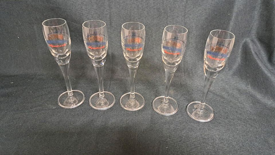 Bommerlunder, Schnapsgläser, Aquavit, Gläser