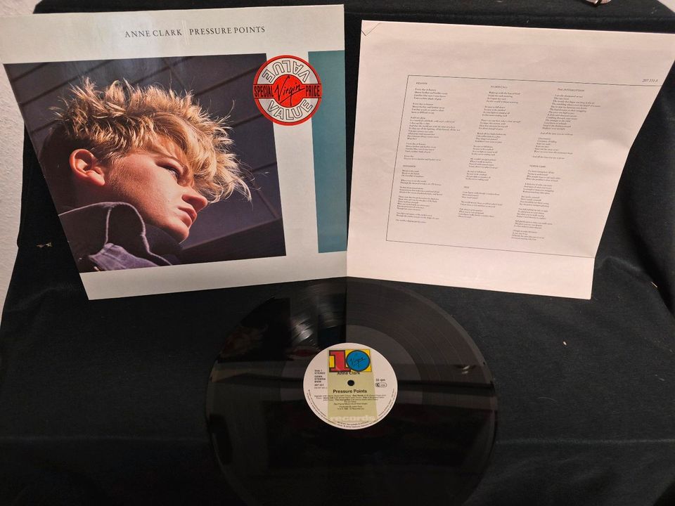 Anne Clark, Schallplatte, Vinyl