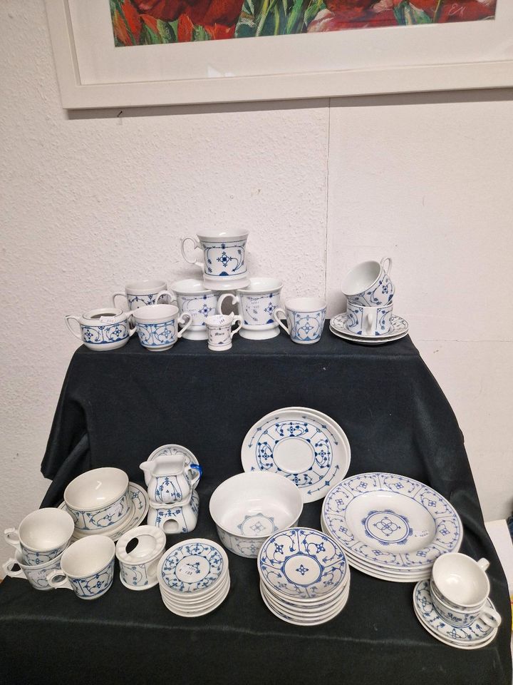 Konvolut Indisch Blau Strohblume
