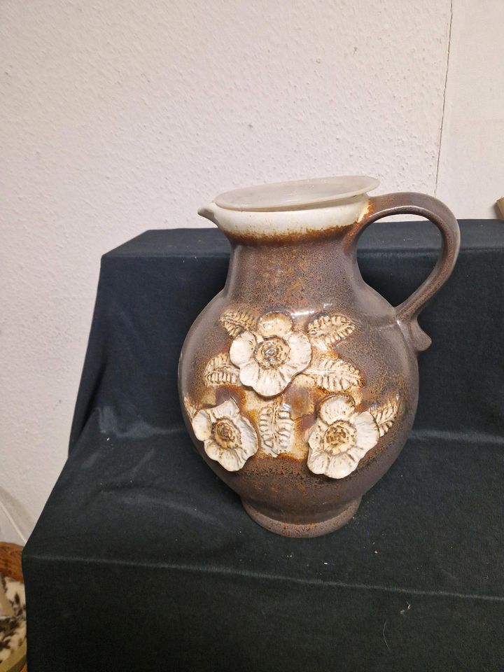 Bodenvase, ,Braun Blume