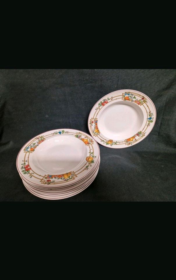 Villeroy und Boch Mon Jardin 8 Suppenteller 23 cm