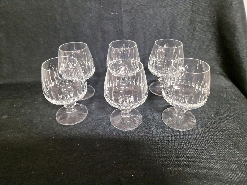 Cognac, Gläser, Bleikristall
