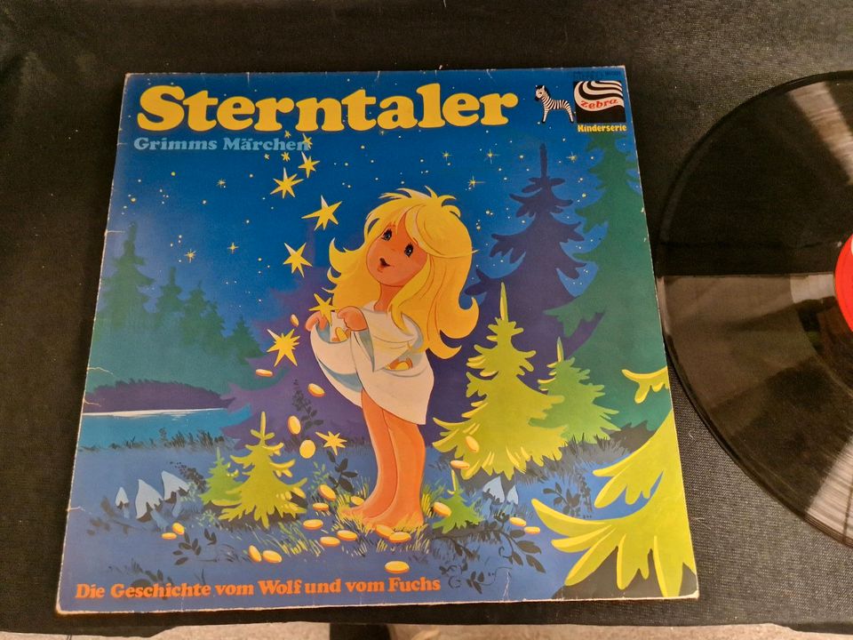 Zebra, Sterntaler, Grimms Märchen, Schallplatte