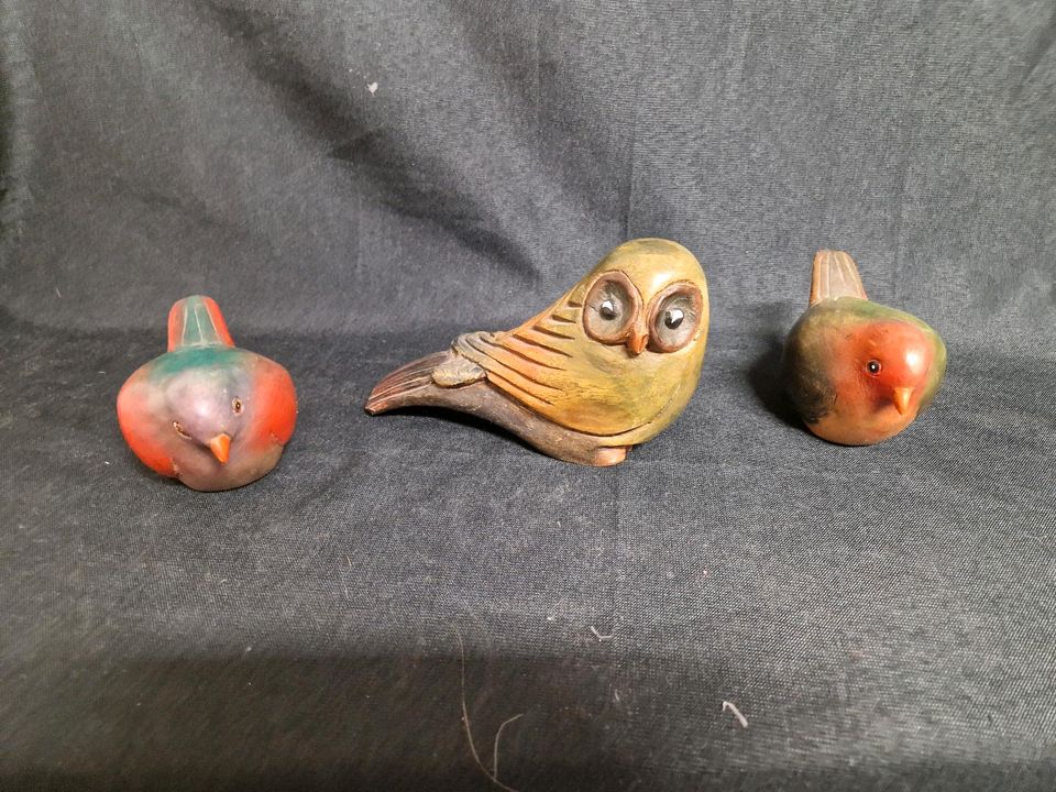 Deko Holz Vögel,