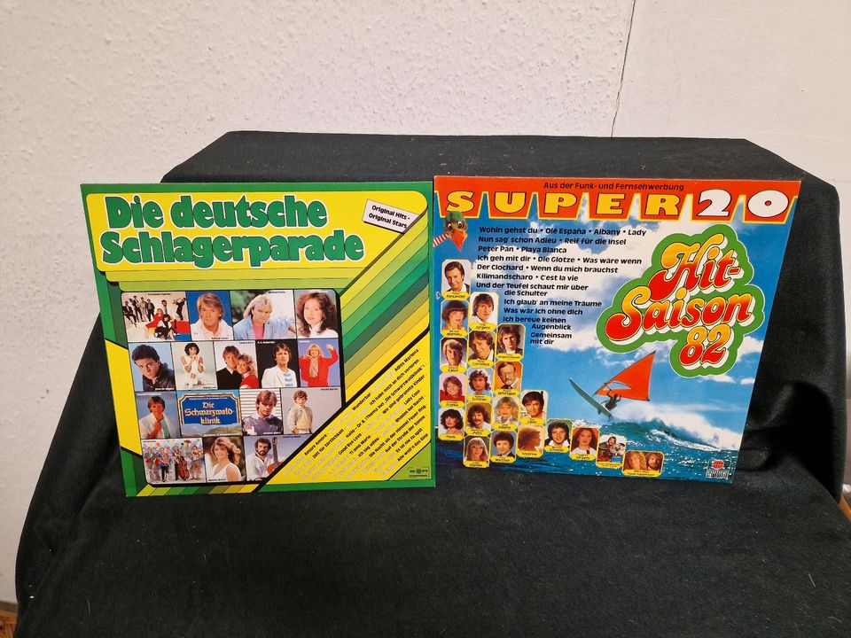 Die deutsche Schlagerparade, Hits Sasiok 82 Schallplatte