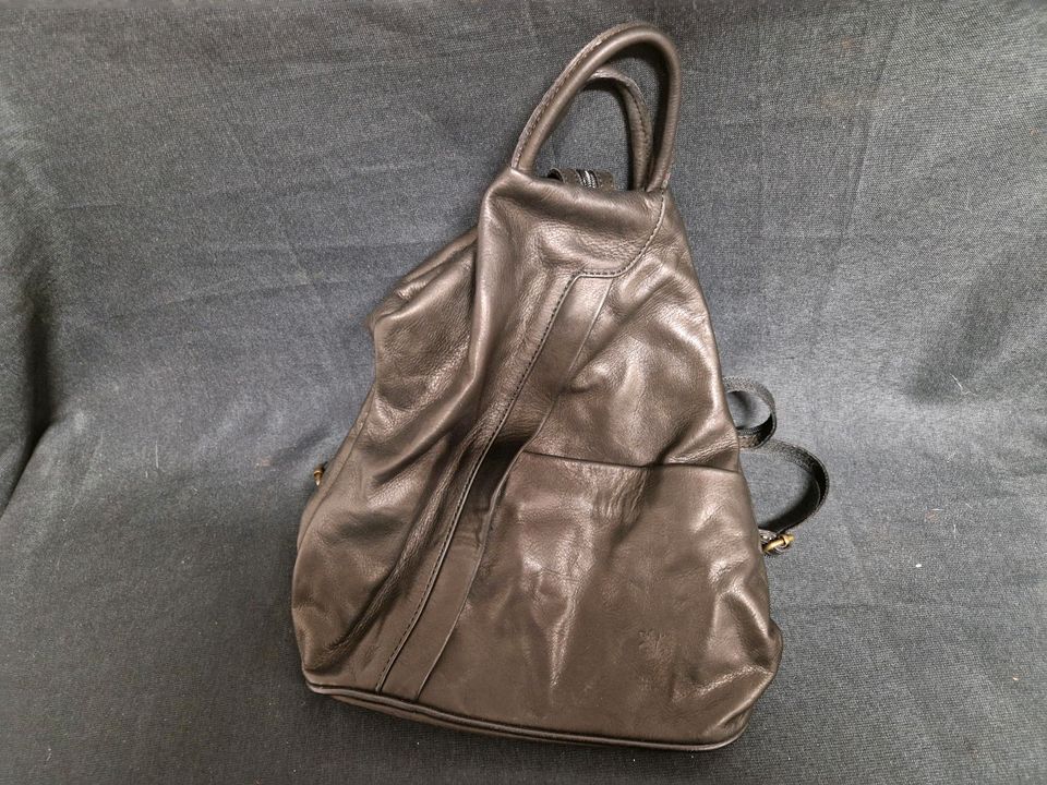 Rucksack, echt Leder, Vera P.