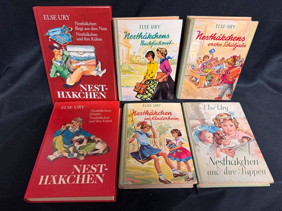 6x Bücher Nesthäkchens Else Ury
