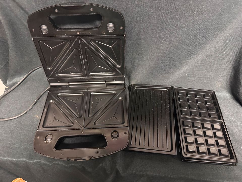 Severin Multifunktion Sandwich Waffeln Belgisch Kontaktgrill