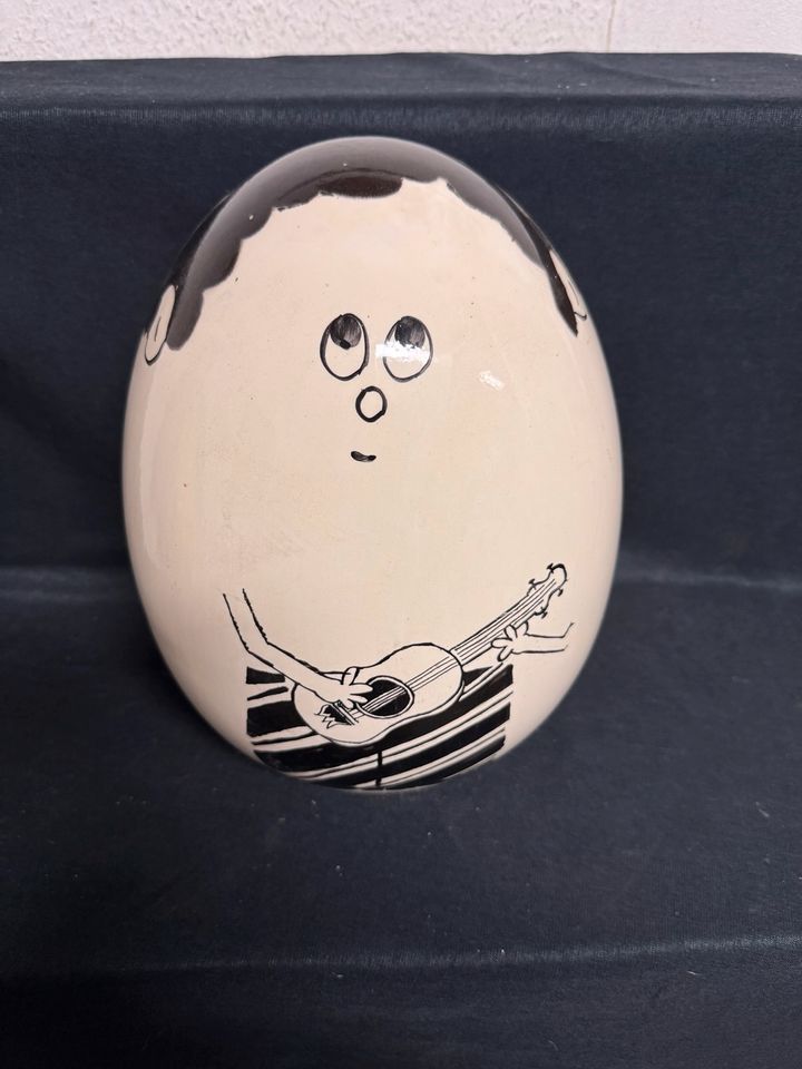 Spardose Groß Spar Ei Gitarrenspieler