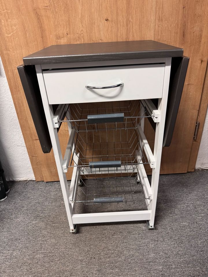 Rollschrank, Küchenregal,