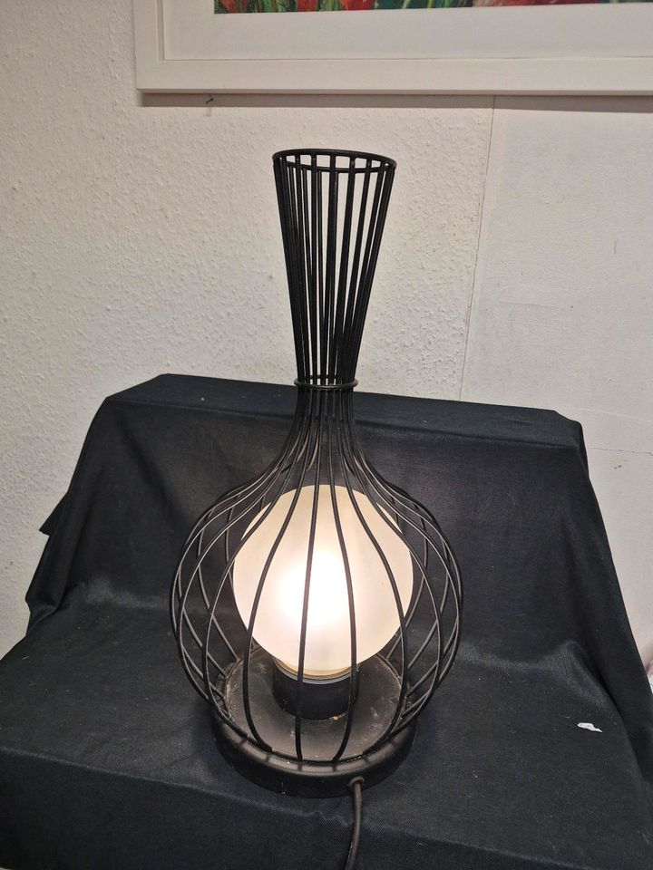 Dekolampe, Lampe, schwarz