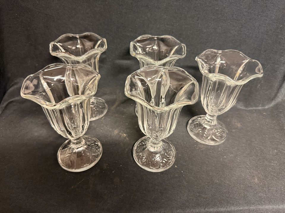 5x Eisgläser Eisglas