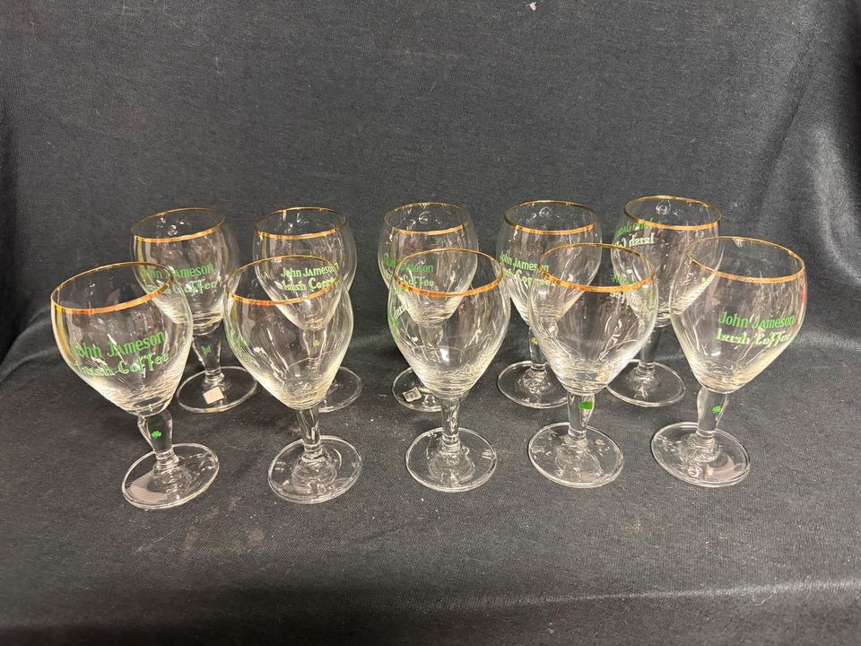 10x John Jameson Irish Coffee Gläser