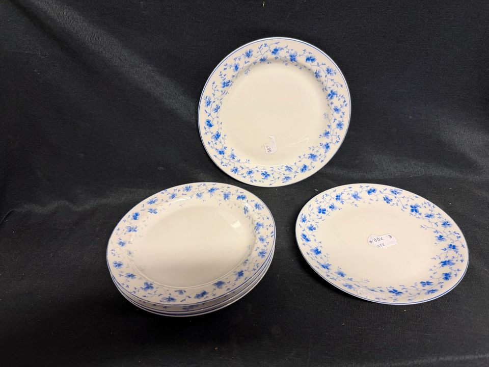 5x Kuchenteller Arzberg Blaublüte