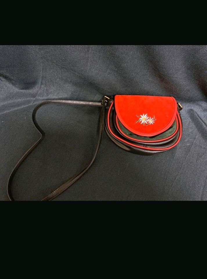 Oktoberfest Handtasche rot grün Schwarz