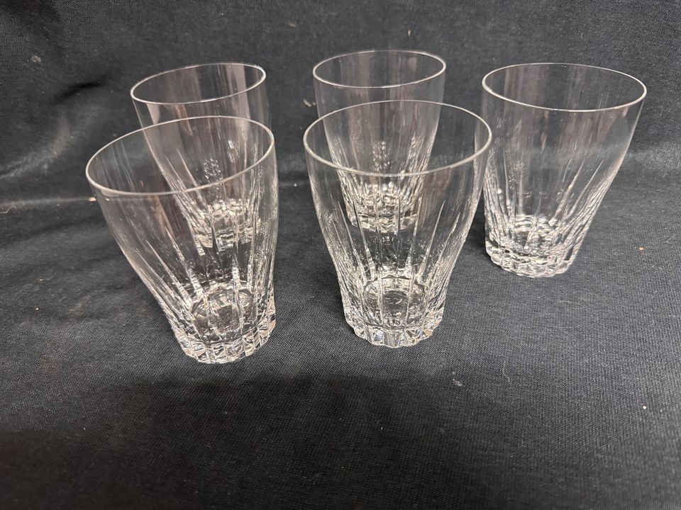 5x Wassergläser Sprudelgläser Gläser