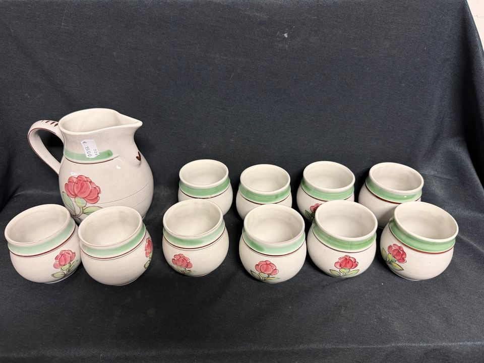 Melitta Friesland Ammerland ceracron Krug mit 10 Becher