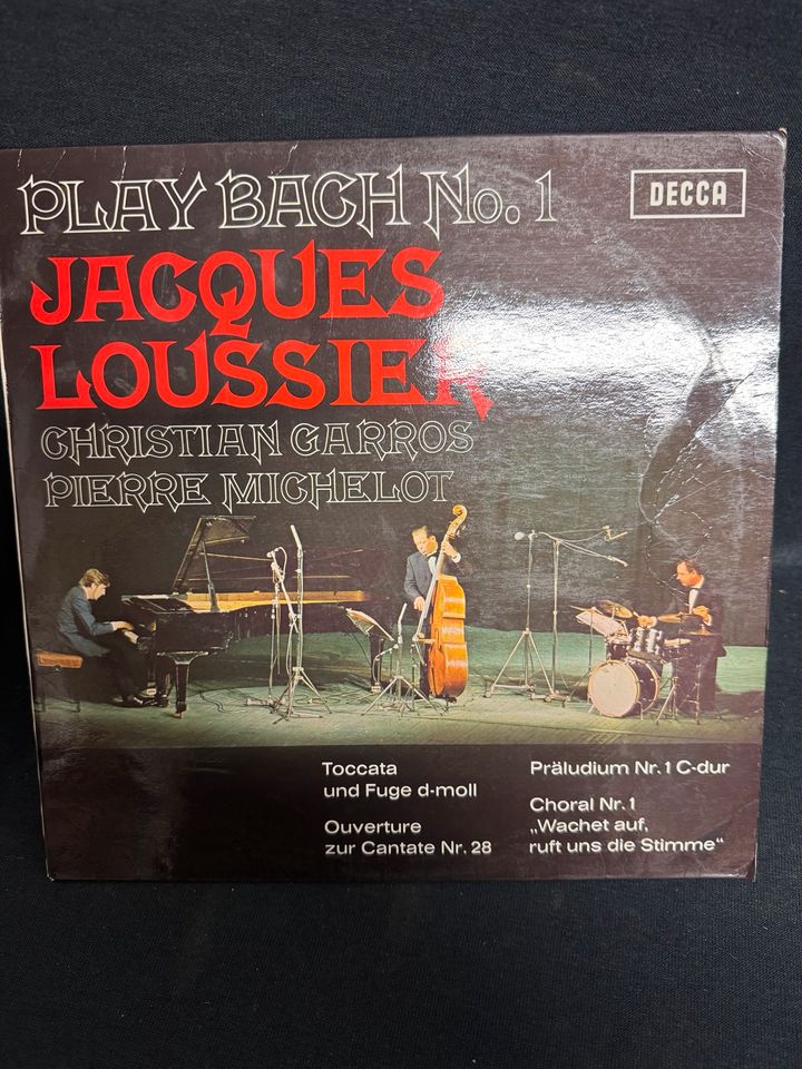 Schallplatte Play Bach No. 1 Jacques Loussiwe