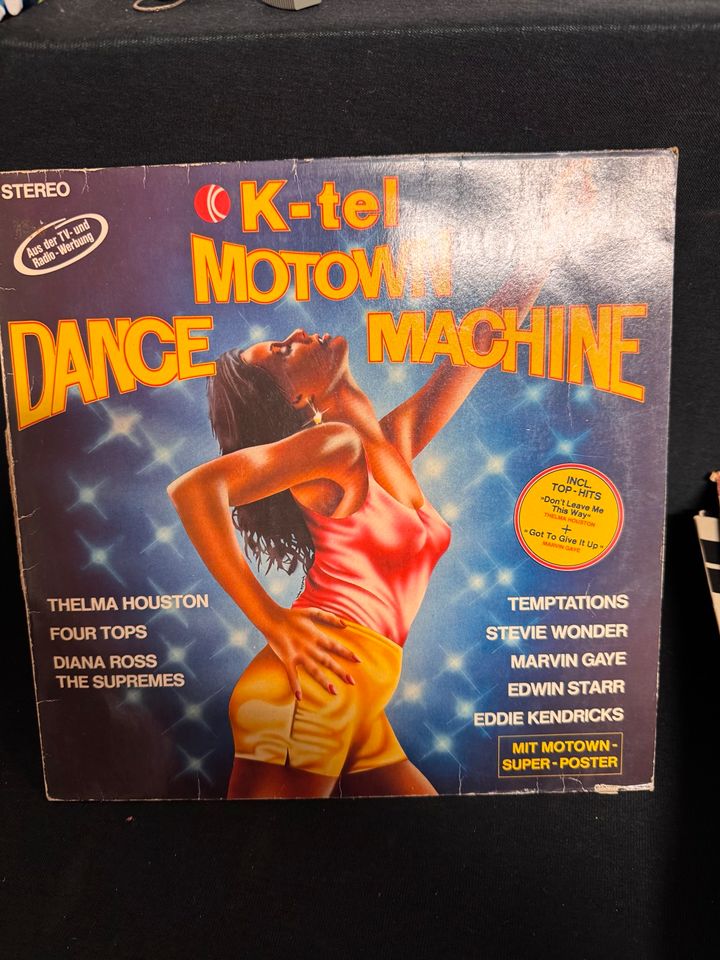 K-tel Motown Dance Machine Schallplatte