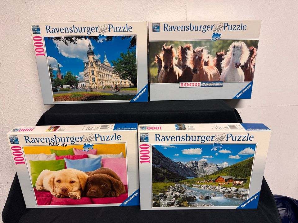 Puzzle 1000 Teile verschiedene