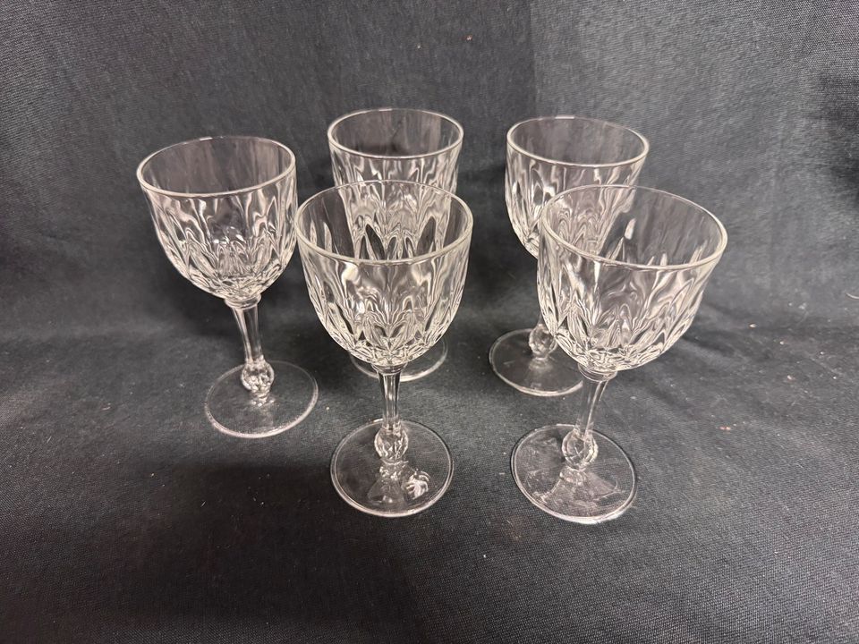 5x Weißwein Gläser