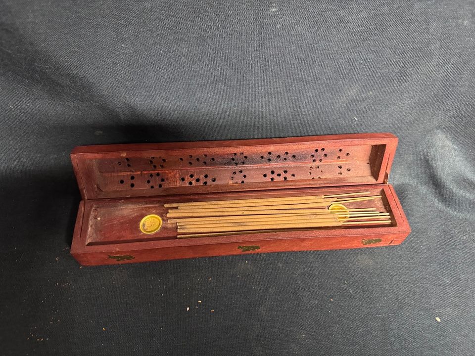 Räucher Set Kiste Kistchen Dose