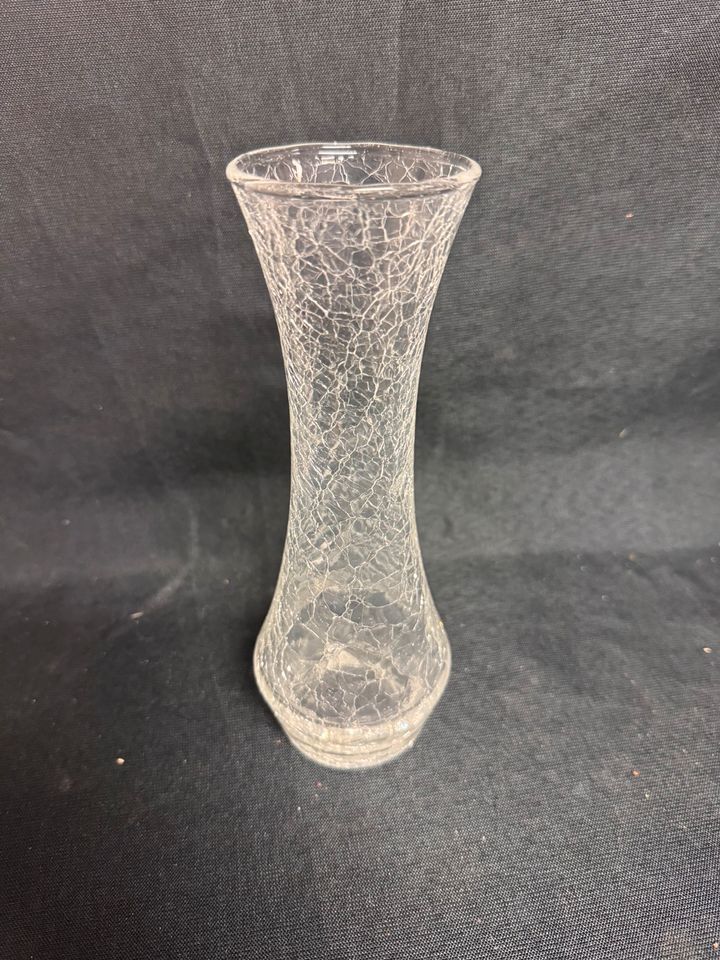 Vase Kristallglas Glas gebrochen