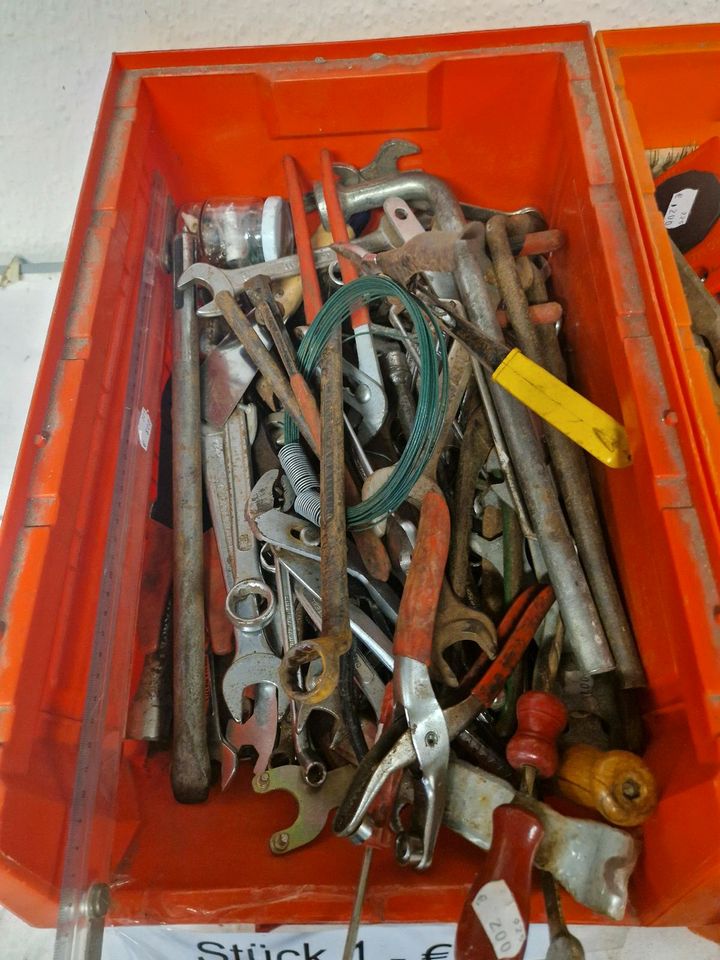 Konvolut Werkzeug, Schraubenschlüssel