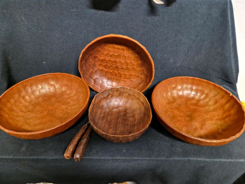 Holzschalen, Nussschalen, Snackschalen ,
