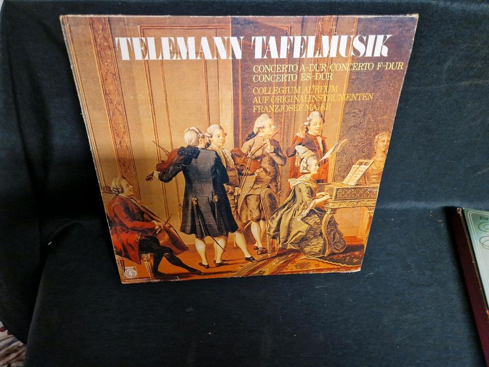Telemann Tafelmusik, Schallplatte
