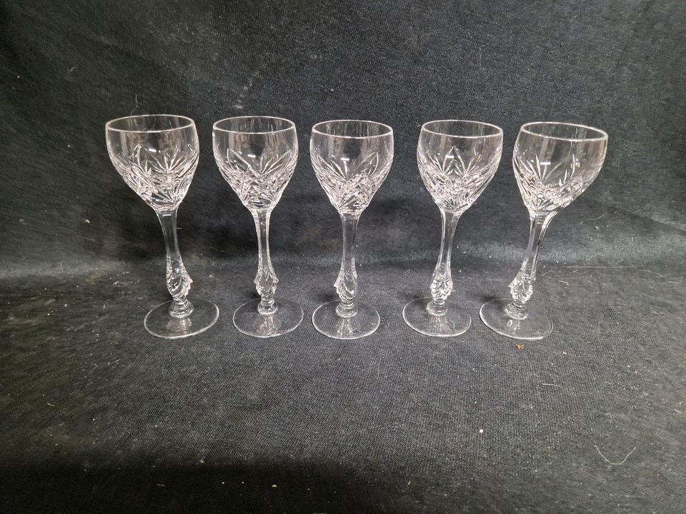 Likörgläser, Schnapsgläser Bleikristall