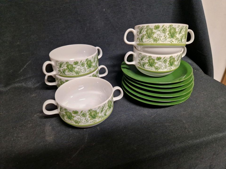 Bareuther Waldsassen Suppentassen Retro
