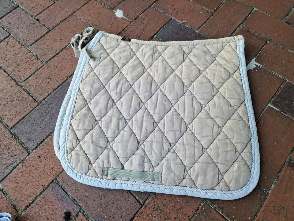 Br Schabracke Creme Dressur