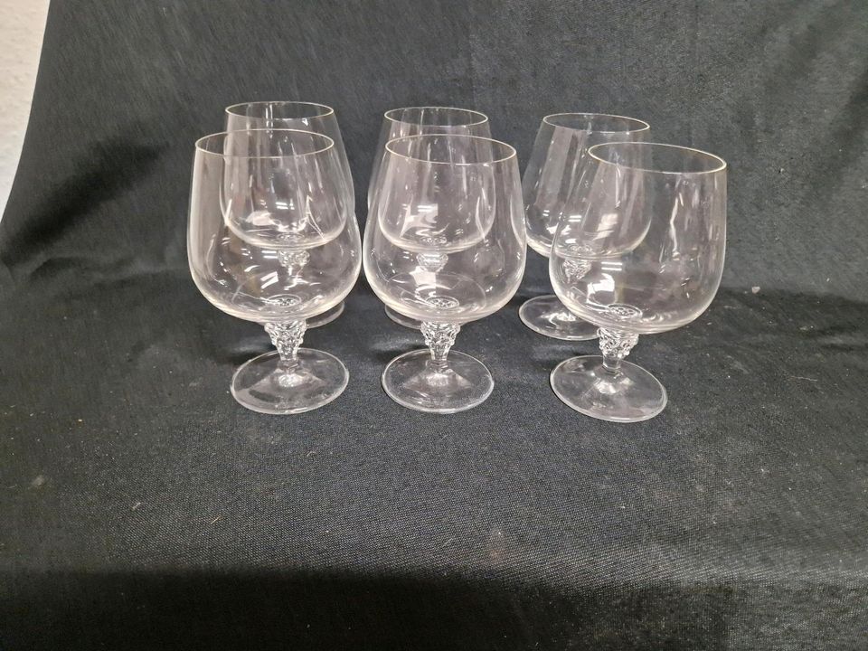 Cognac Gläser 6 Stück