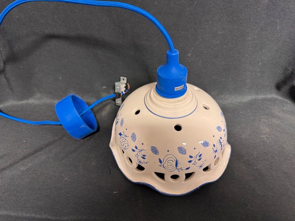 Küchenlampe Porzellan Zwiebel Lampe