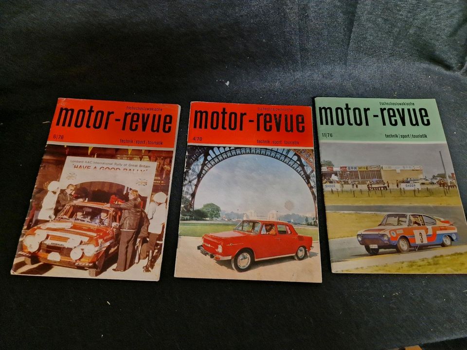 Motor Revue, Bücher ,Zeitschriften Technik Sport