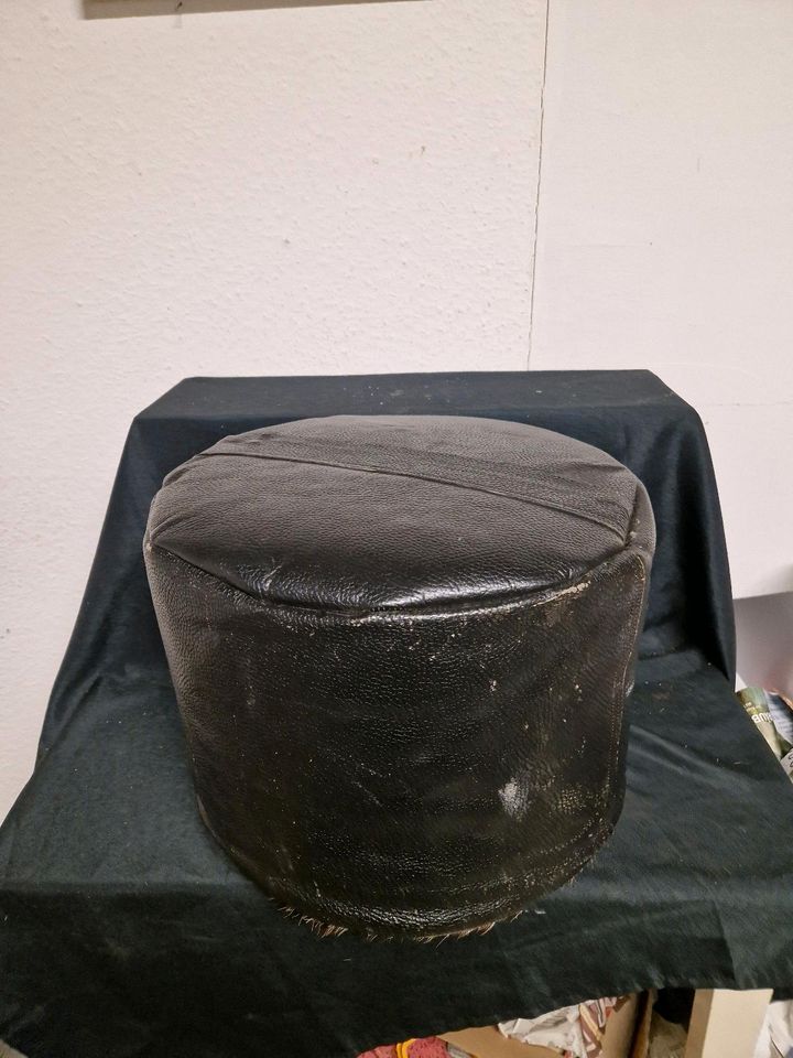 Sitzhocker schwarz