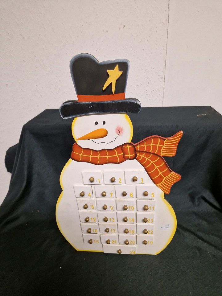 Advendskalender , Schneemann